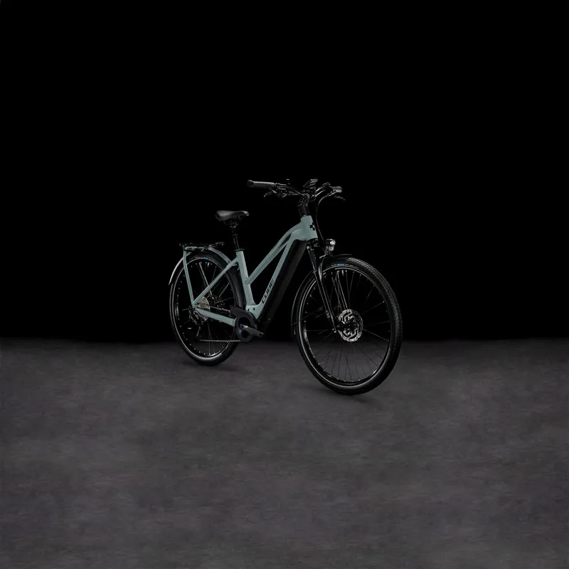 Cube Kathmandu Hybrid One 750 Trekking eBike in Swamp Grey-6